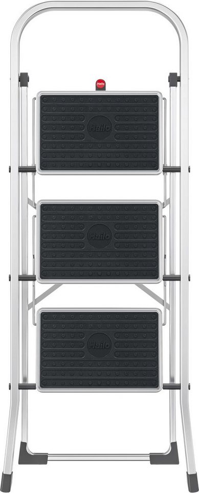 Hailo Trittleiter "K70 StandardLine", 3 Stufen, aus Aluminium – Bild 2 von 5
