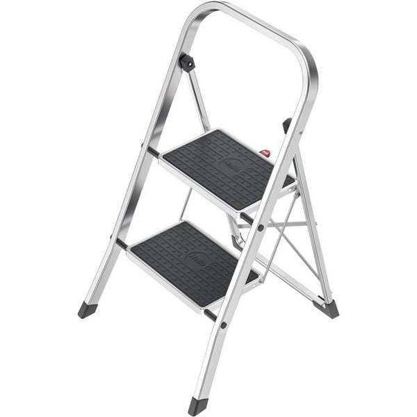 Hailo Trittleiter "K70 StandardLine", 2 Stufen, aus Aluminium