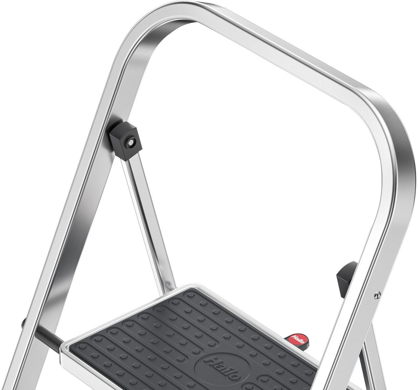 Hailo Trittleiter "K70 StandardLine", 2 Stufen, aus Aluminium – Bild 3 von 5