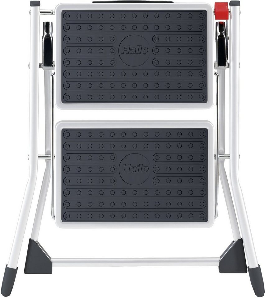 Hailo Trittleiter MK60 StandardLine, 2-stufig, Stahl – Bild 2 von 5
