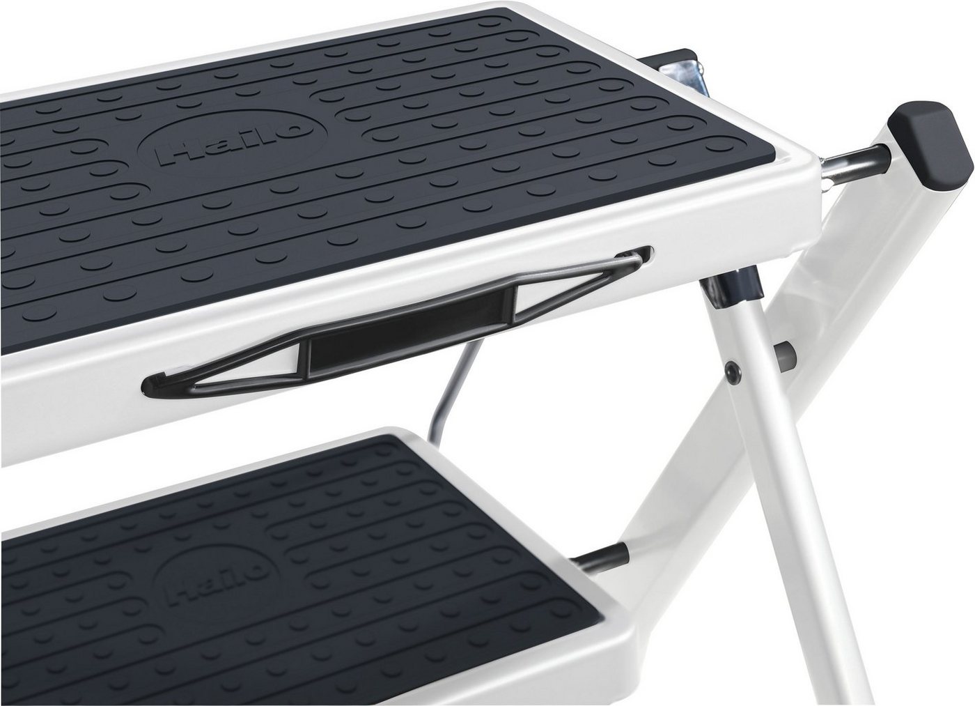 Hailo Trittleiter MK60 StandardLine, 2-stufig, Stahl – Bild 3 von 5
