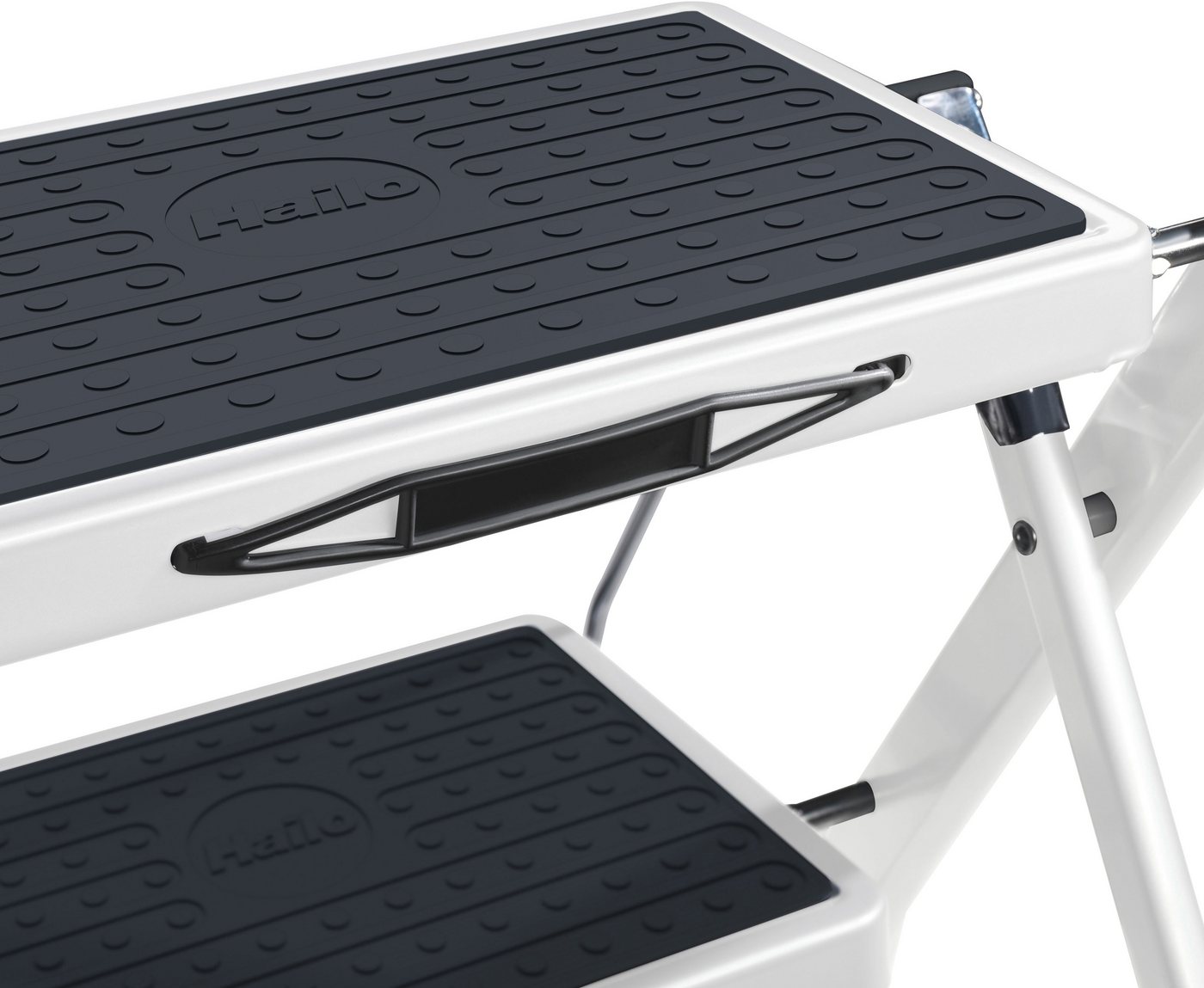 Hailo Trittleiter MK60 StandardLine, 2-stufig, Stahl – Bild 4 von 5