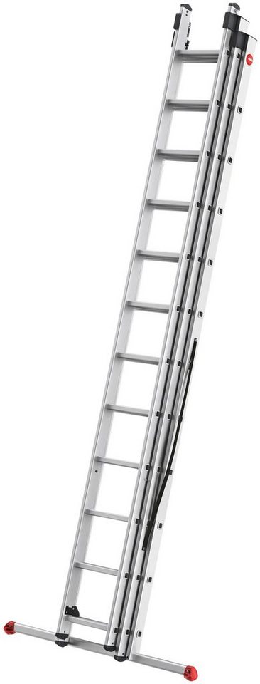 Hailo Vielzweckleiter HobbyStep combi (Set), Aluminium Kombileiter 3-teilig 3x12 Sprossen – Bild 2 von 5
