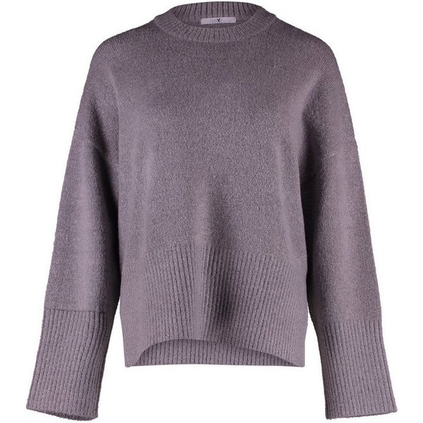 HaILY’S Longpullover Gemütlicher Basic-Pullover mit für Damen (1-tlg) LS P SK Do44rothea