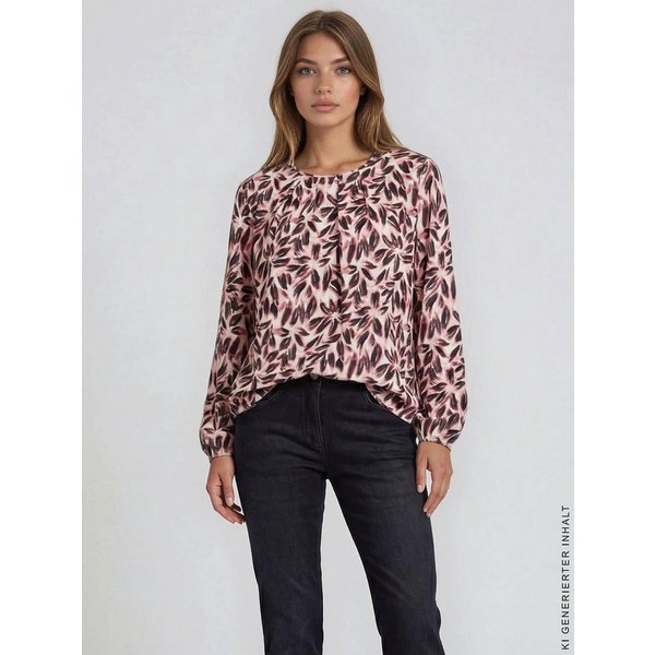 Hajo Blusenshirt Bluse Blütenprint