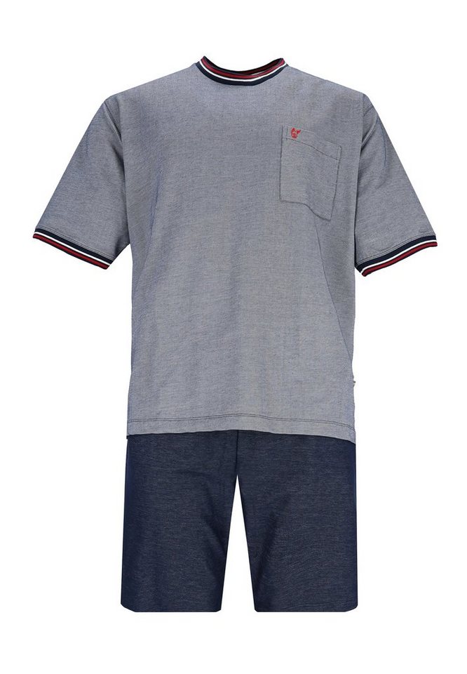 Hajo Pyjama Klima Light (Set, 2 tlg) Schlafanzug - Baumwolle - Atmungsaktiv – Bild 2 von 4