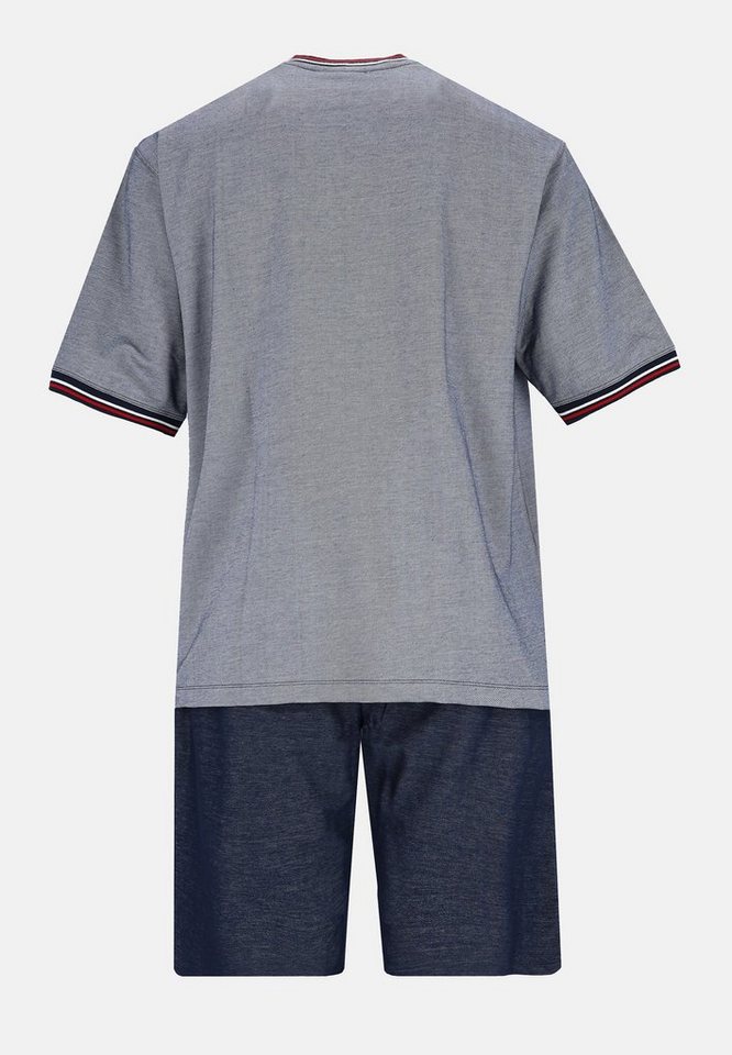 Hajo Pyjama Klima Light (Set, 2 tlg) Schlafanzug - Baumwolle - Atmungsaktiv – Bild 3 von 4