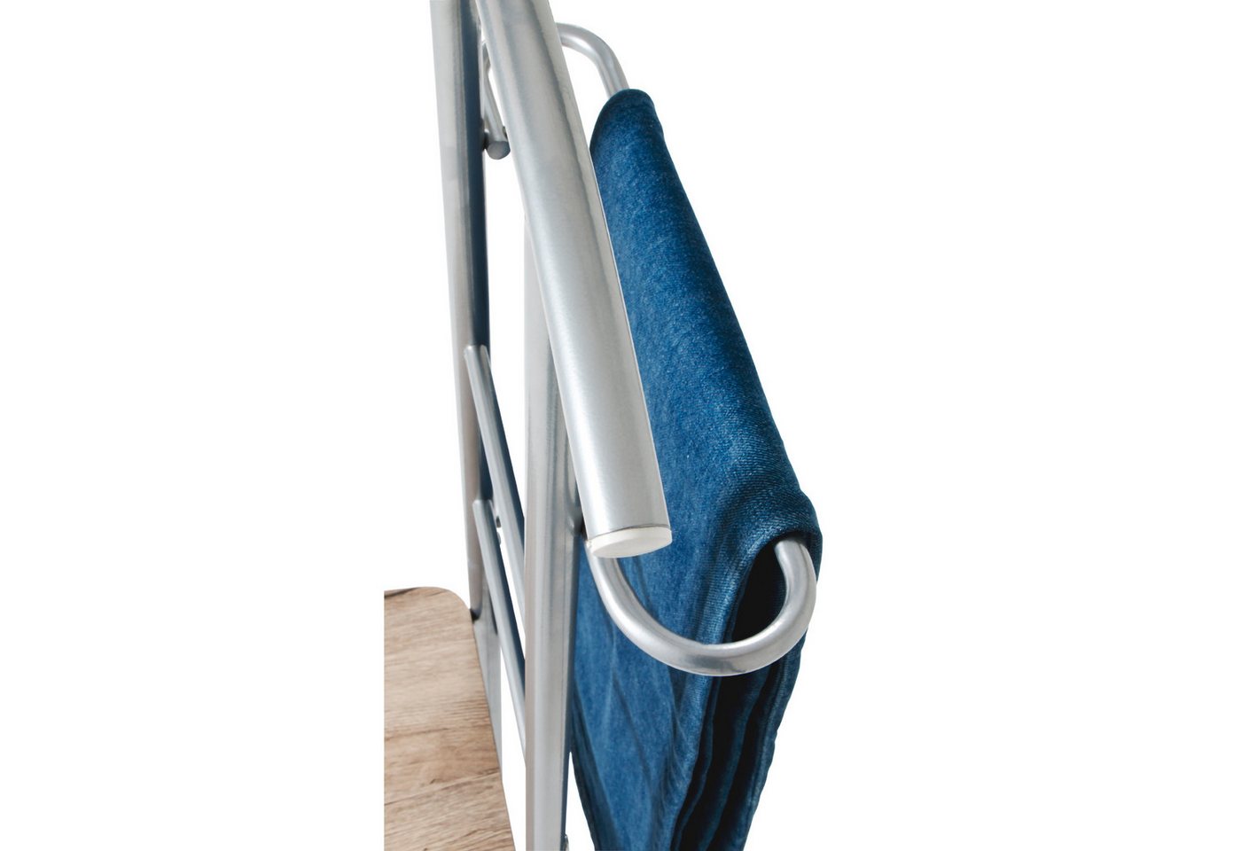 HAKU Herrendiener Herrendiener alu, eiche-Kleiderständer, Metall-B 46 x H 109 x T 46 cm, (1 Stück), Herrendiener aus Metall, Anziehstuhl, Stiller Diener, Stumme – Bild 2 von 4