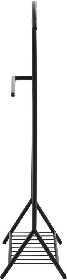 HAKU Herrendiener Anzugständer, Dressboy, Kleiderboy, Kleiderbutler, Stiller Diener, (1 St), freiform - aus Metall schwarz -B/T/H 45/26/101 cm – Bild 4 von 5