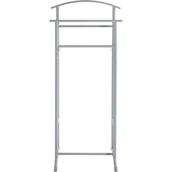 HAKU Herrendiener Anzugständer, Dressboy, Kleiderboy, Kleiderbutler, Stiller Diener, (1 St), Freiform - aus Metall -B/T/H 48/36/107 cm