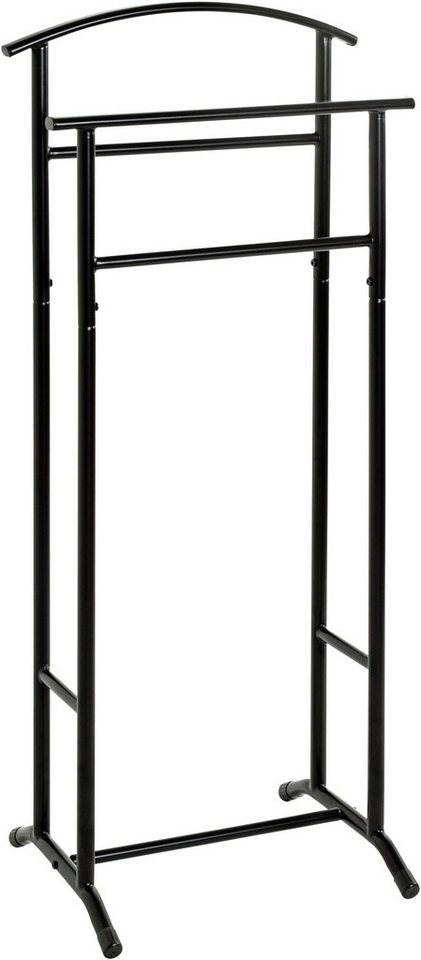 HAKU Herrendiener Anzugständer, Dressboy, Kleiderboy, Kleiderbutler, Stiller Diener, (1 St), Freiform - aus Metall -B/T/H 48/36/107 cm – Bild 5 von 5