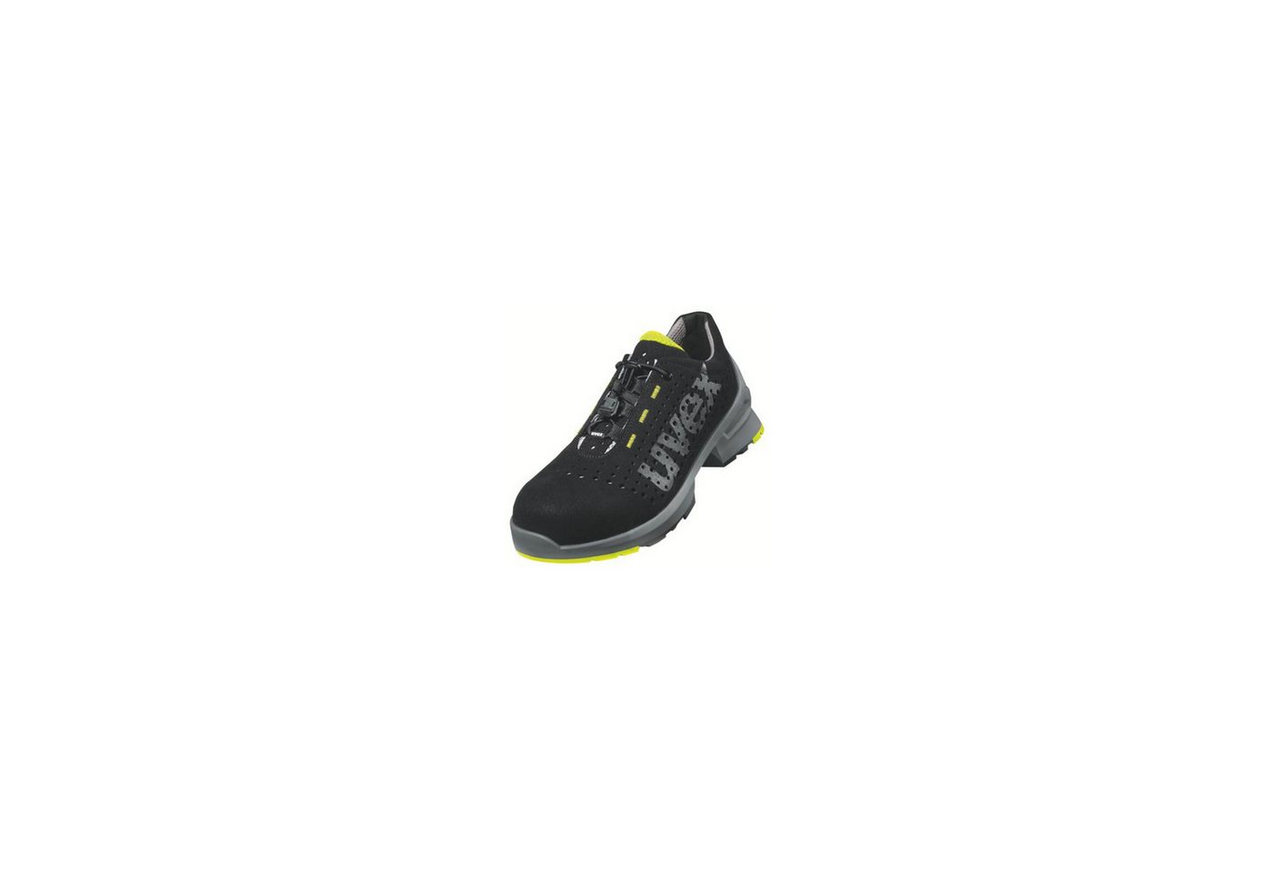 Uvex uvex Halbschuh schwarz/gelb uvex 1, S1, EU-Schuhgröße: 44 Sicherheitsschuh – Bild 2 von 2