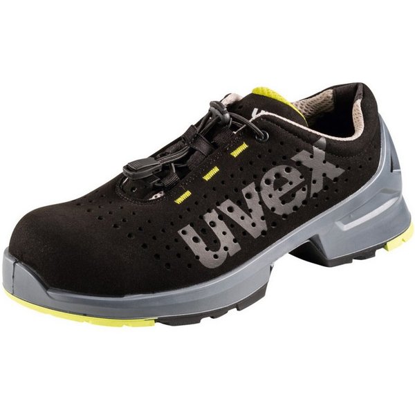 Uvex uvex Halbschuh schwarz/gelb uvex 1, S1, EU-Schuhgröße: 45 Sicherheitsschuh