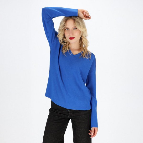 halsüberkopf Accessoires Strickpullover mit V-Ausschnitt aus Merinowolle