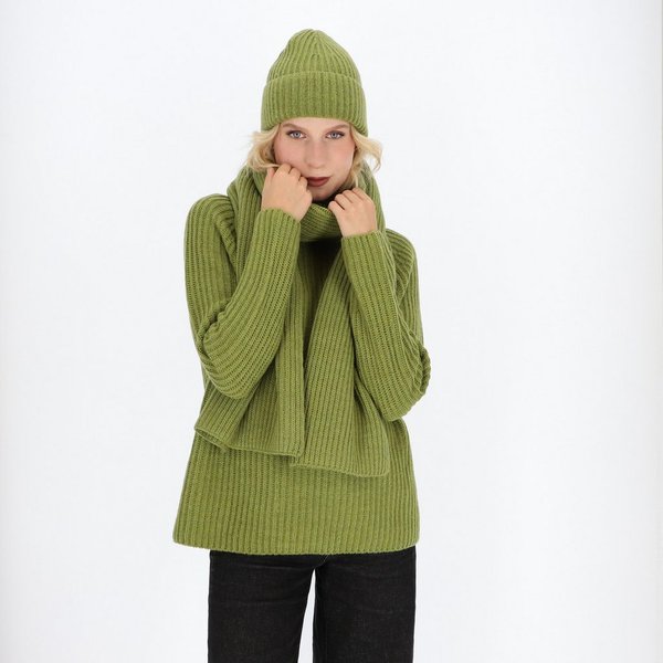 halsüberkopf Accessoires Strickpullover Stehkragen aus hochwertigem Wollmix!