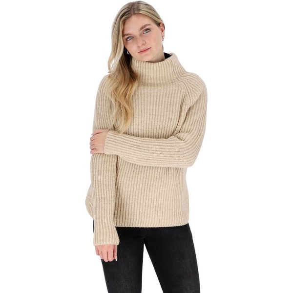 halsüberkopf Accessoires Strickpullover Stehkragen aus hochwertigem Wollmix!