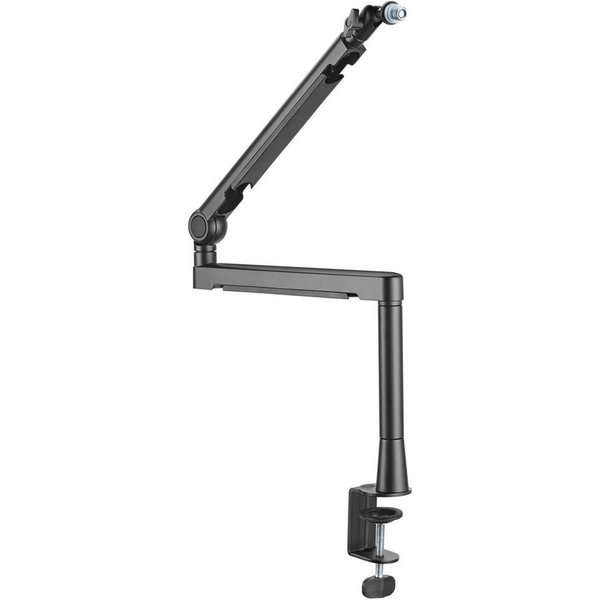 HALTERUNGSPROFI Mikrofon-Halterung HPMIC-1AL, (Aluminiumarm, Drehbar, Neigbar, Schwenkbar)