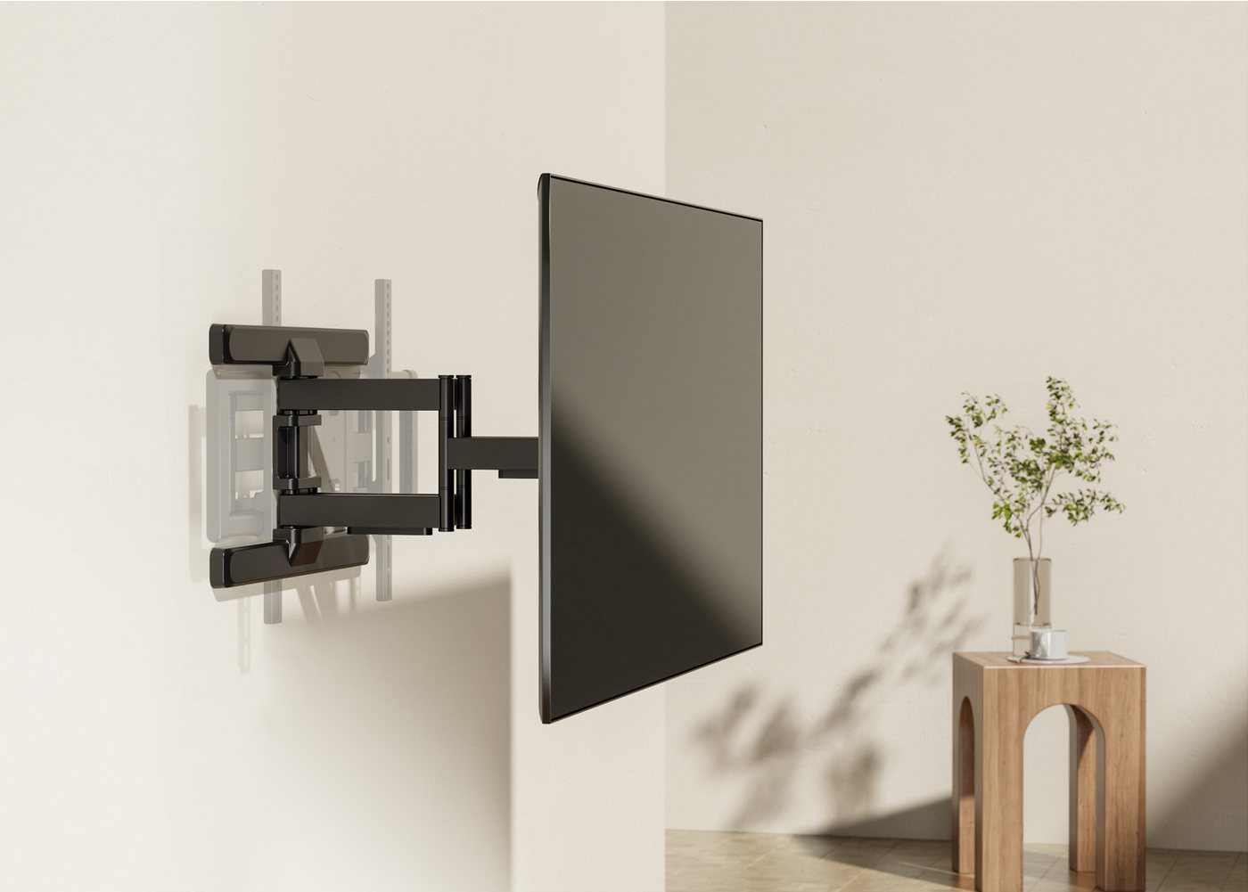 HALTERUNGSPROFI TV-Wandhalterung WMSXL5, (bis 86,00 Zoll, bis 60kg) – Bild 3 von 5