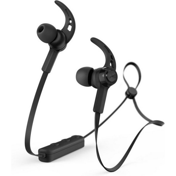 Hama Bluetooth Kopfhörer (In-Ear, Mikrofon, Ear-Hook, Sprachsteuerung) Bluetooth-Kopfhörer (Noise-Reduction, Sprachsteuerung, integrierte Steuerung für Anrufe u