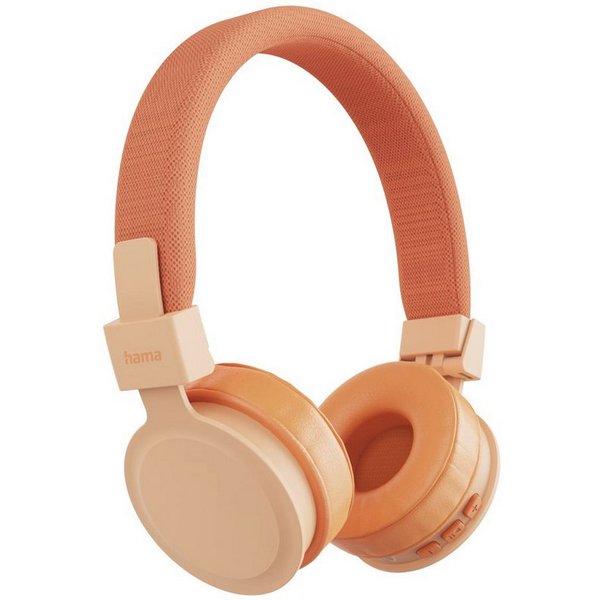 Hama Bluetooth Kopfhörer (kabellos, On-Ear, faltbar, mit Mikrofon) On-Ear-Kopfhörer (Sprachsteuerung, integrierte Steuerung für Anrufe und Musik, Google Assista