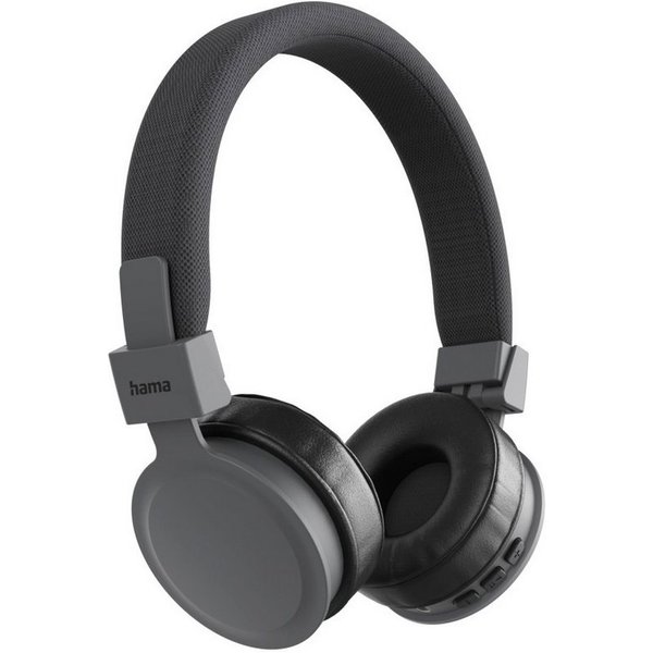Hama Bluetooth Kopfhörer (kabellos, On-Ear, faltbar, mit Mikrofon) On-Ear-Kopfhörer (Sprachsteuerung, integrierte Steuerung für Anrufe und Musik, Google Assista