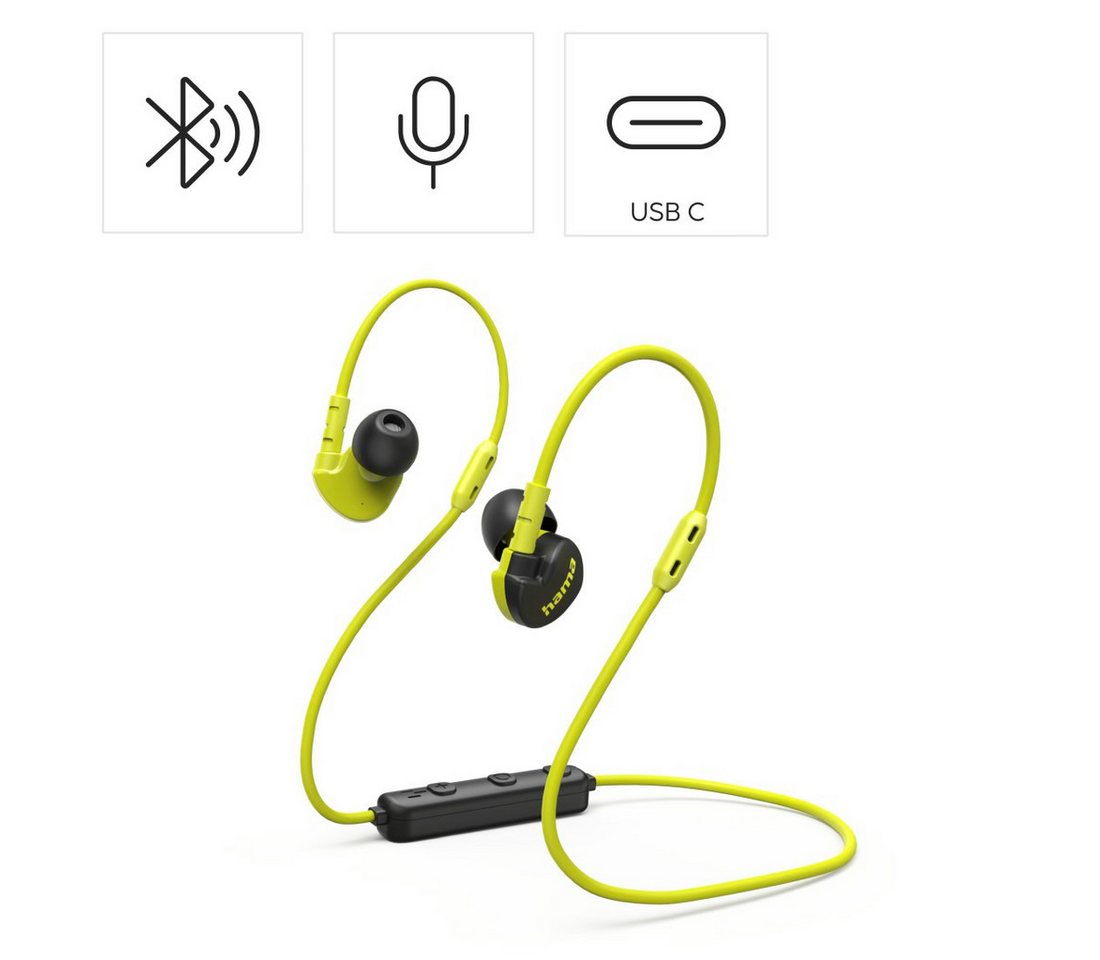Hama Bluetooth Kopfhörer (ultraleicht, In-Ear, Mikrofon, Sprachsteuerung) In-Ear-Kopfhörer (Audio-Chat-Funktionen, Noise-Reduction, Sprachsteuerung, integrierte – Bild 3 von 4