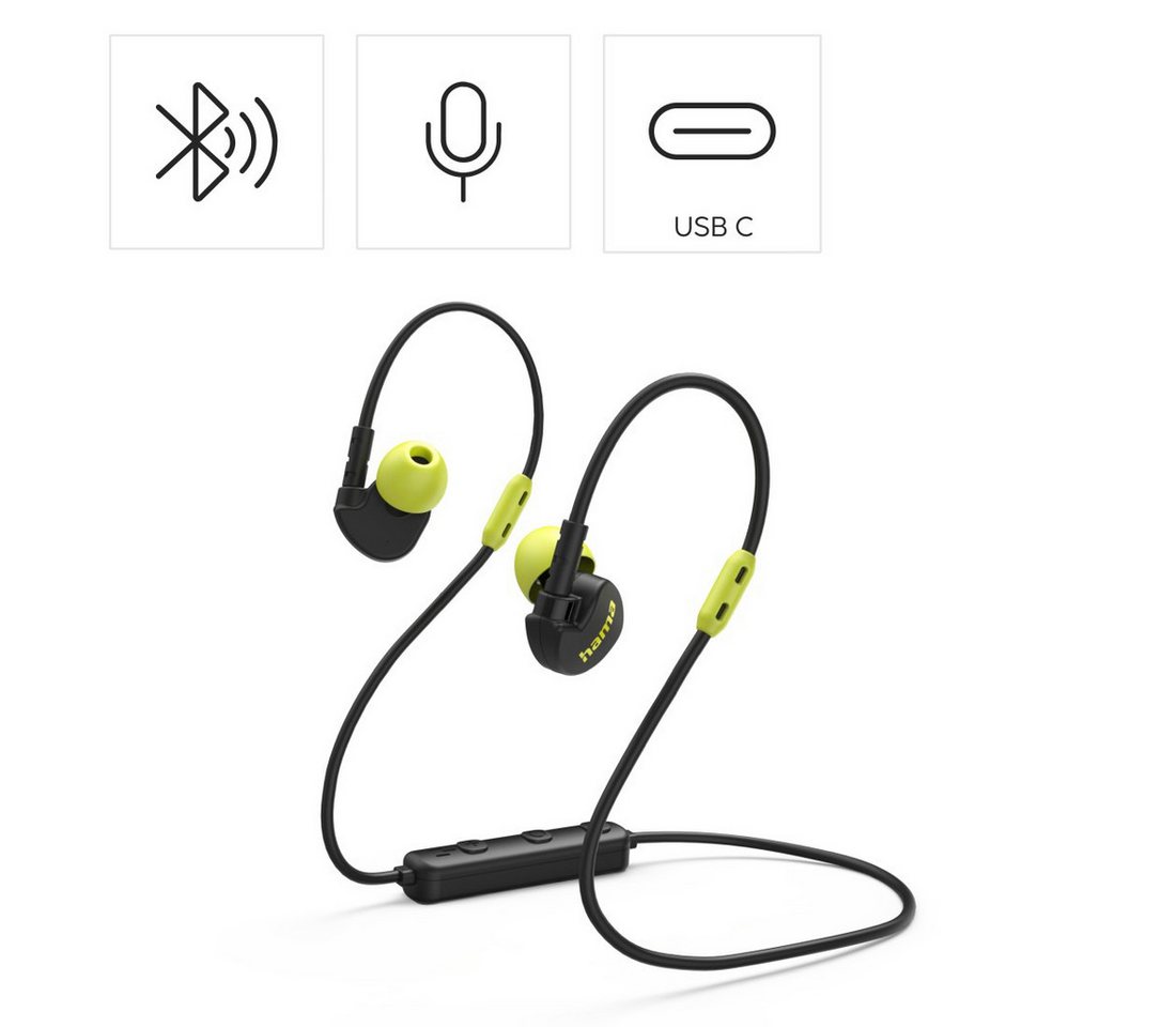 Hama Bluetooth Kopfhörer (ultraleicht, In-Ear, Mikrofon, Sprachsteuerung) In-Ear-Kopfhörer (Audio-Chat-Funktionen, Noise-Reduction, Sprachsteuerung, integrierte – Bild 3 von 4