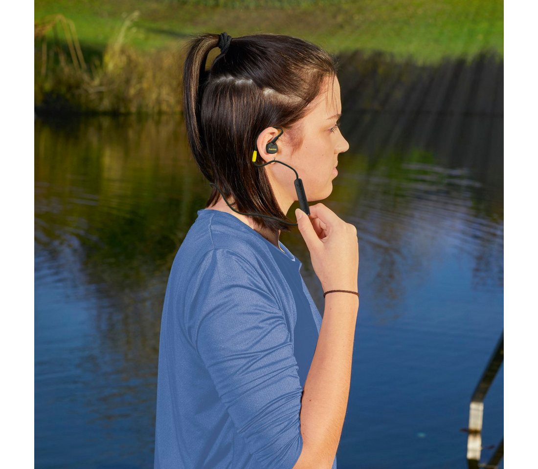 Hama Bluetooth Kopfhörer (ultraleicht, In-Ear, Mikrofon, Sprachsteuerung) In-Ear-Kopfhörer (Audio-Chat-Funktionen, Noise-Reduction, Sprachsteuerung, integrierte – Bild 4 von 4