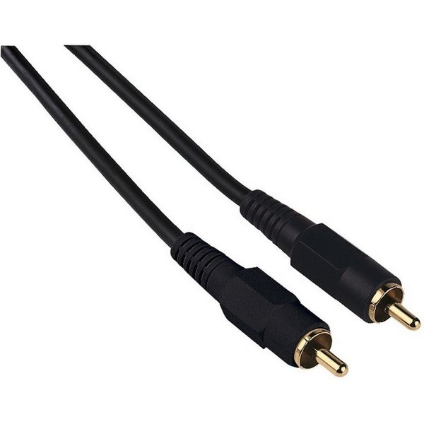 Hama Digital Cinch-Kabel 1:1 Koaxial Audio Audio-Kabel, Cinch, Cinch, Audio-Kabel mit RCA- Chinch-Anschluss, für Verstärker, Receiver etc