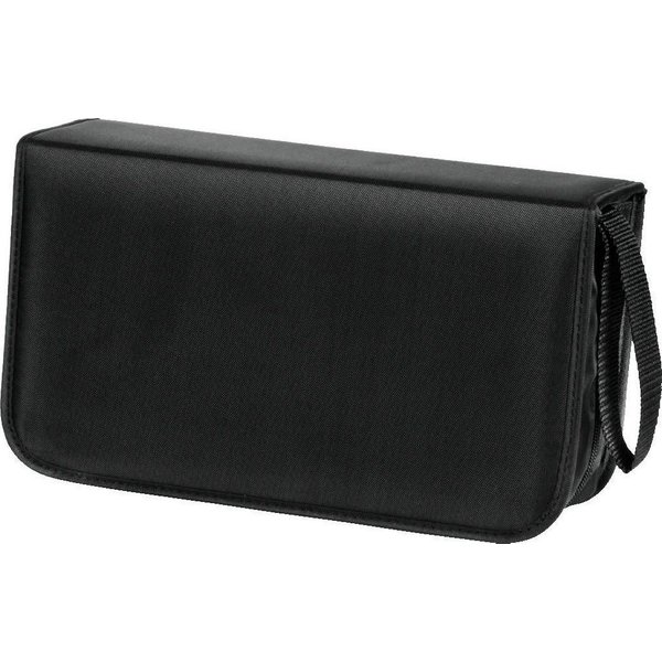 Hama DVD-Hülle CD Tasche, mit Hüllen zur Aufbewahrung von 120 CDs, DVDs und Blue-Rays
