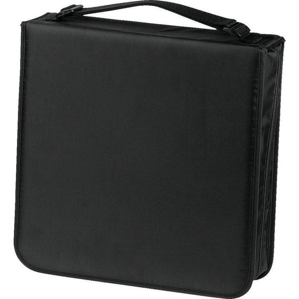 Hama DVD-Hülle CD Tasche, mit Hüllen zur Aufbewahrung von 208 CDs, DVDs und Blue-Rays