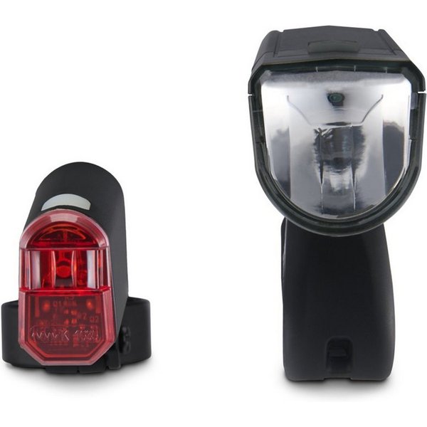Hama Fahrradbeleuchtung Front/Rück, LED, Batterie