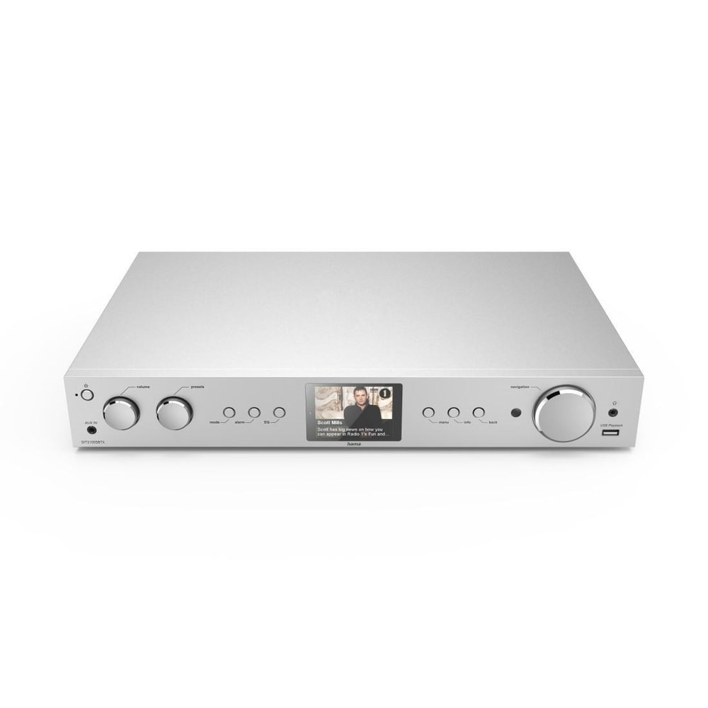 HAMA HiFi-Tuner "DIT2105SBTX", DAB+/Internetradio/Bluetooth® RX &