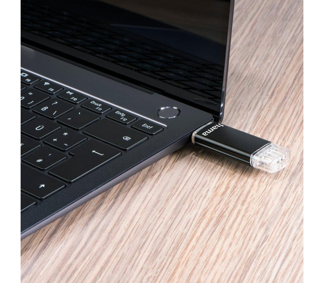 Hama Laeta Twin, USB 3.0 USB-Stick (USB 3.0, Lesegeschwindigkeit 40 MB/s) – Bild 4 von 5