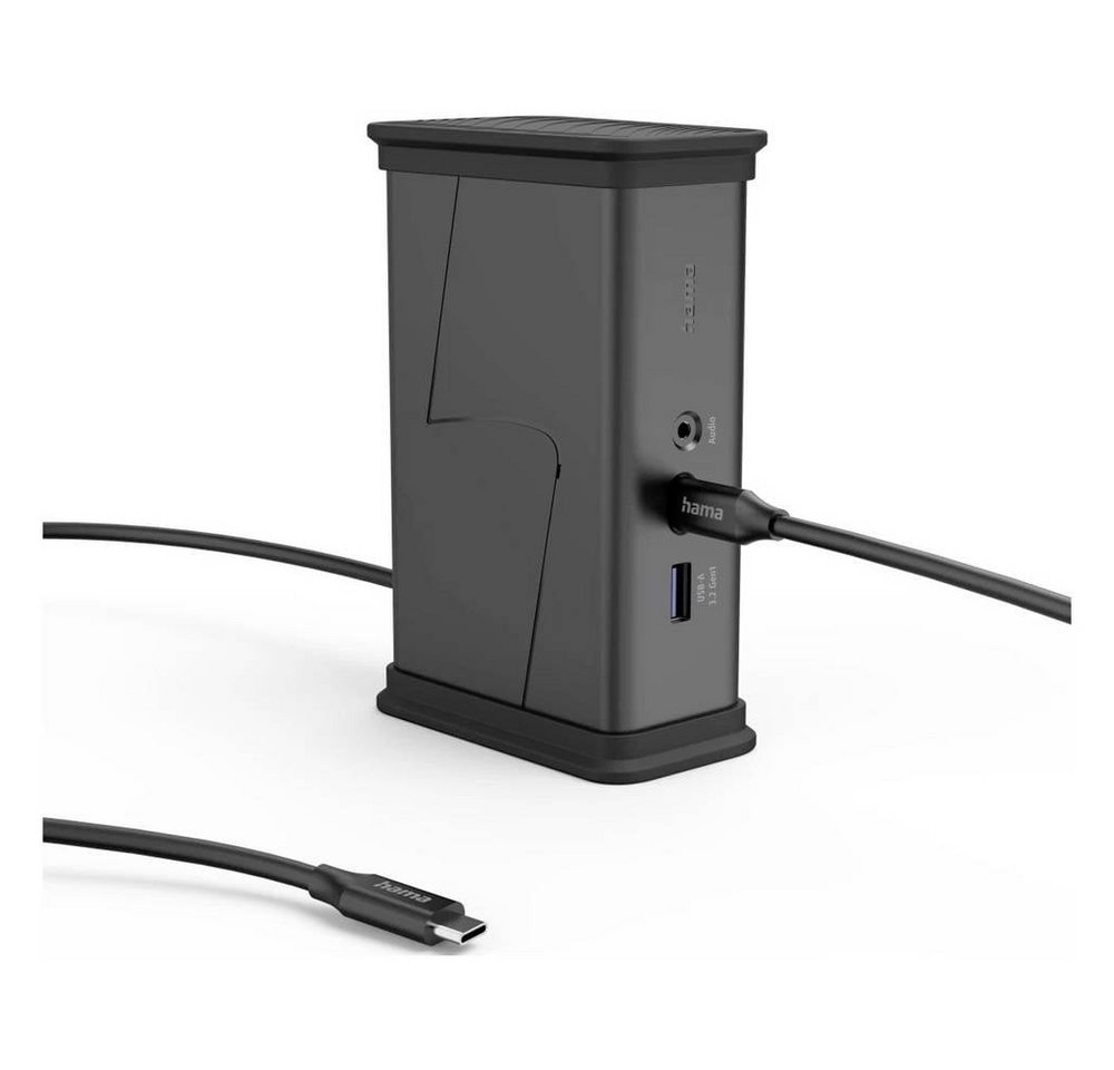Hama Laptop-Dockingstation USB-Hub Connect2Office Black USB-C® Power Delivery 00200150 – Bild 4 von 5