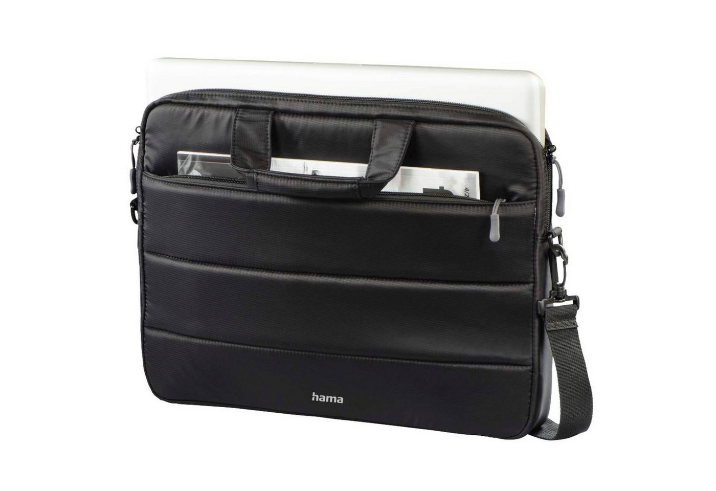 Hama Laptoptasche Notebook-Tasche Schutz-Hülle 13,3" bis 14,9" Toronto (Notebook-Tasche), Cover Laptop-Case für 13" 13,3" 13,5" 14" 14,1" 14,2" 14,5" 14,9" Zoll – Bild 2 von 4