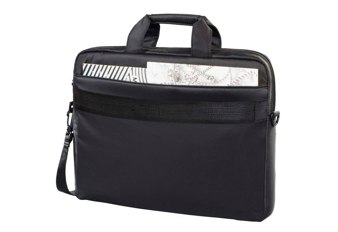 Hama Laptoptasche Notebook-Tasche Schutz-Hülle 13,3" bis 14,9" Toronto (Notebook-Tasche), Cover Laptop-Case für 13" 13,3" 13,5" 14" 14,1" 14,2" 14,5" 14,9" Zoll – Bild 3 von 4