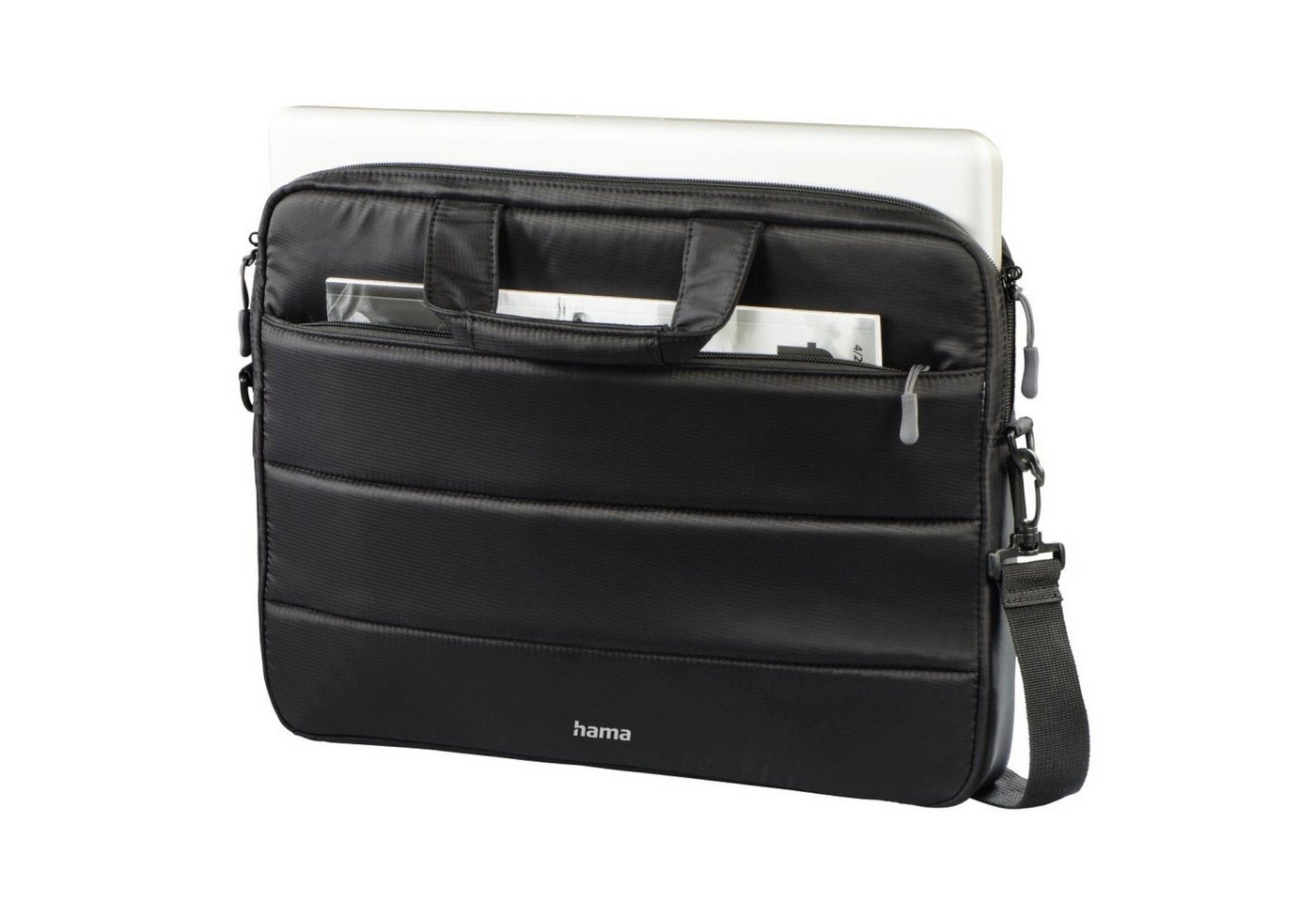 Hama Laptoptasche Notebook-Tasche Schutz-Hülle 16" bis 16,2" Toronto (Notebook-Tasche), Cover Laptop-Case Tablet-Fach passend für 16" 16,1" 16,2" Zoll – Bild 2 von 4
