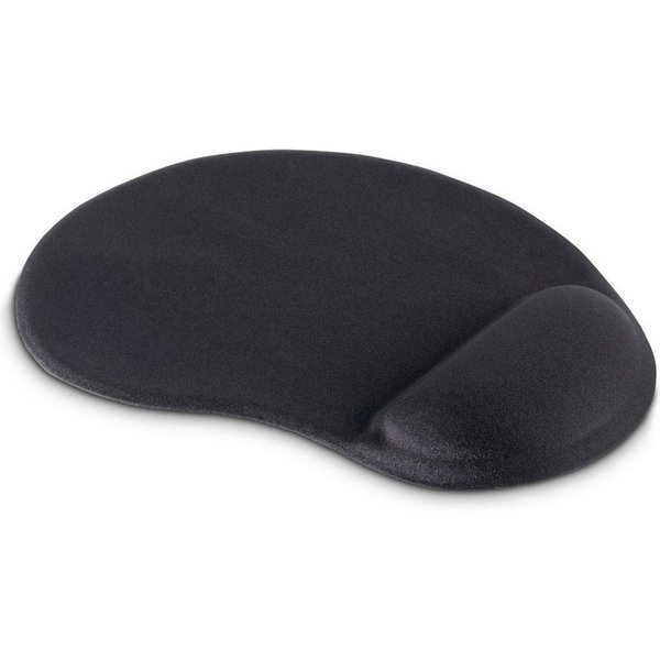Hama Mauspad Mauspad ergonomisch "Ergo", Schwarz, für alle Mausarten