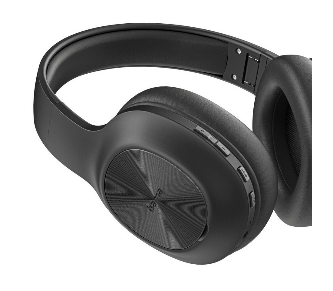 Hama Over-Ear-Kopfhörer Bluetooth (faltbar, Bass Boost, 60h Akku, kabellos) Over-Ear-Kopfhörer (Energiesparmodus, Freisprechfunktion, Geräuschisolierung, Google – Bild 3 von 5