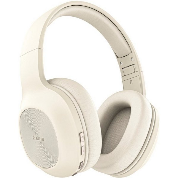 Hama Over-Ear-Kopfhörer Bluetooth (faltbar, Bass Boost, 60h Akku, kabellos) Over-Ear-Kopfhörer (Energiesparmodus, Freisprechfunktion, Geräuschisolierung, Google