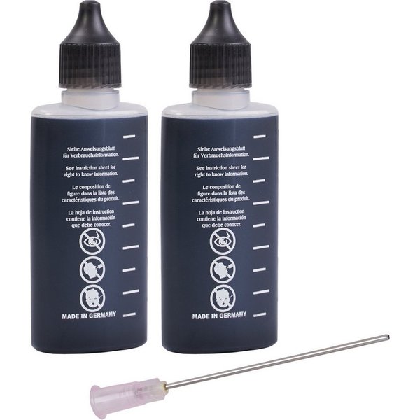 Hama Refill Nachfüll-Set Schwarz Druckertinte Nachfülltinte (für Für HP, x, Tinte für HP Drucker Patrone Patronen Black)