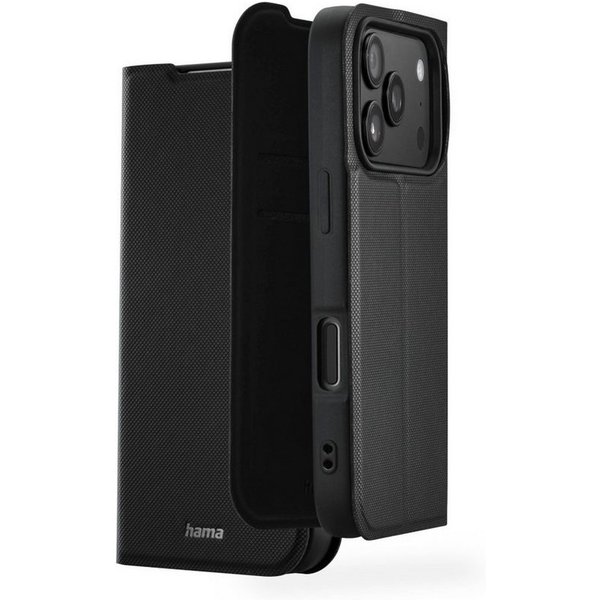 Hama Smartphone-Hülle Handytasche für Apple iPhone 17 Pro 18 Pro mit Kartenfächern, Magnetverschluss, Standfunktion, Kartenfächer, Kameraschutz