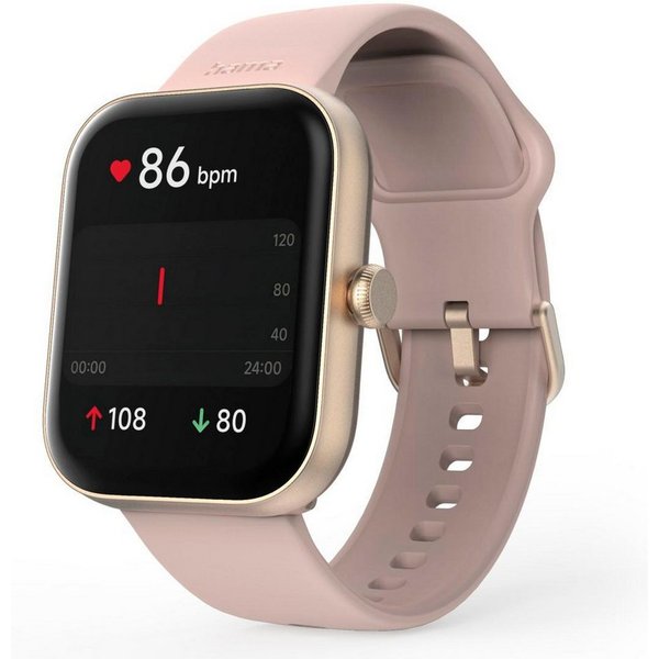 Hama Smartwatch 1,65“ (Telefonfunktion, WhatsApp, E-Mail etc., wasserdicht) Smartwatch (1,65 Zoll)