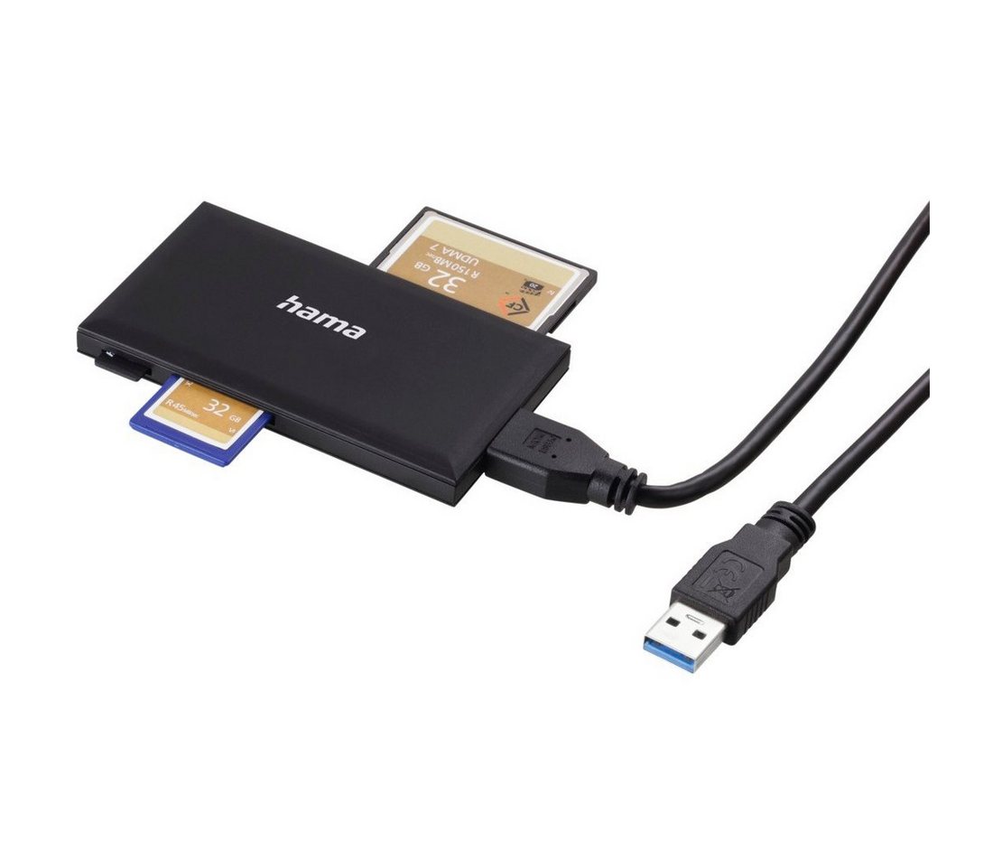 Hama Speicherkartenleser USB-3.0-Multi-Kartenleser, SD/microSD/CF/MS – Bild 3 von 4