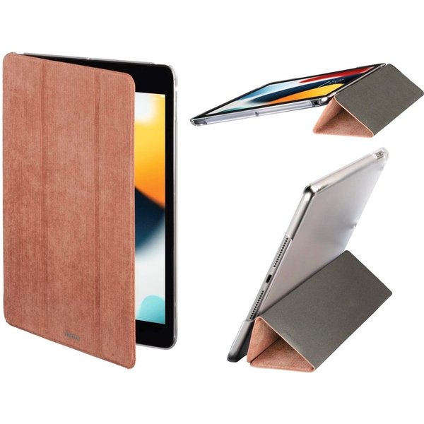 Hama Tablet-Hülle Smart Case Cali Tasche Cover Hülle Bag Rose, Standfunktion, für Apple iPad 7 2019 / iPad 8 2020 / iPad 9 2021 10,2"