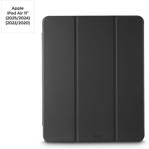 Hama Tablet-Hülle Tablet-Hülle mit Standfunktion für Apple iPad Air 11 Zoll, Stifthalter, Standfunktion, transparentes Backcover, Magnetverschluss