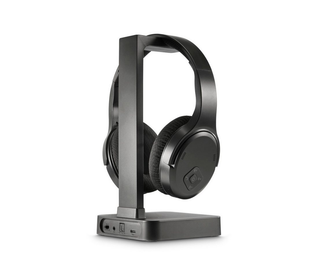 Hama TV-Kopfhörer (kabellos, 2,4-GHz-Verbindung, 16 h Akku, Voice-Mode) Funk-Kopfhörer (Bluetooth) – Bild 4 von 5