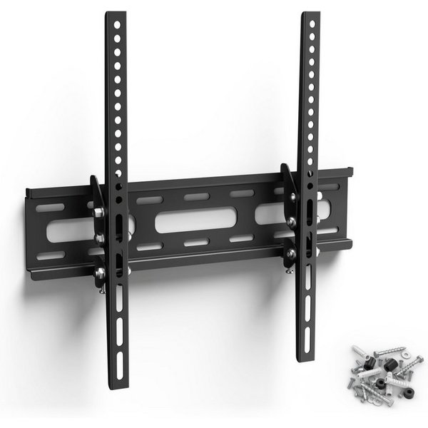 Hama TV-Wandhalterung Wandhalterung (neigbar, 32" - 75", VESA 400x400), (bis 75 Zoll)