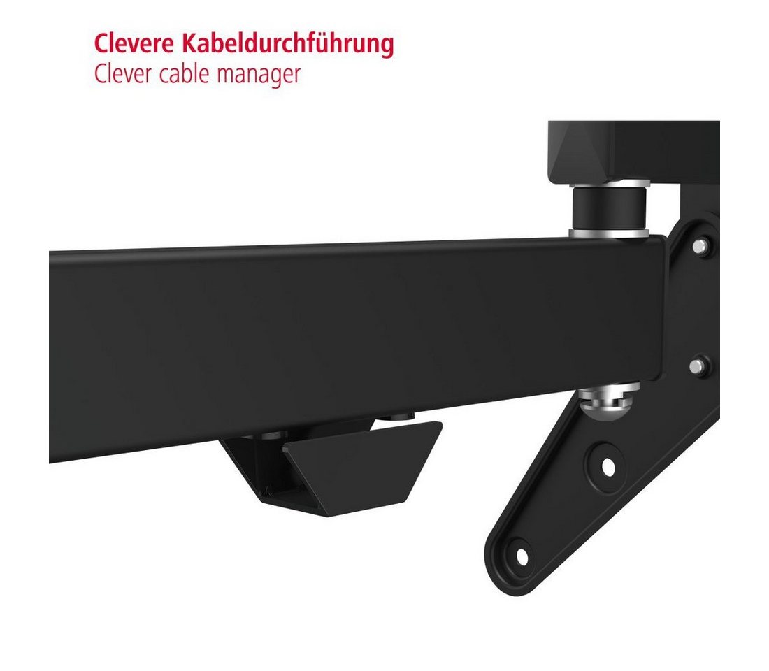 Hama TV-Wandhalterung schwenkbar, vollbeweglich, 81 - 165 cm (32"- 65), 43",50",55", (bis 65 Zoll) – Bild 5 von 5